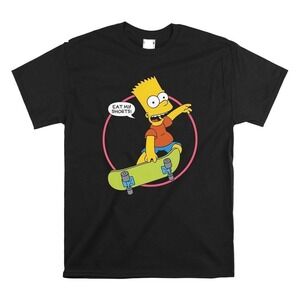 Bart Simpson Eat My Shorts Funny Gift T Shirt